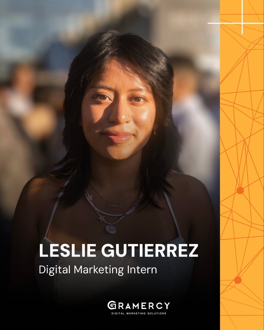 ⭐️ Introducing Leslie, our new Digital Marketing Intern!
Leslie is a rising junior majoring in Accounting with a minor in Communications, based in New York City. 🍎
At Gramercy, she is excited to work with the team and familiarize herself with digital marketing tools and content strategy to gain hands-on experience with campaign creation and social media.
During her free time, Leslie loves to travel and explore new cultures, read, and bake. With a curious mindset, she looks forward to learning something new everday.
We are happy to have you, Leslie! ✨