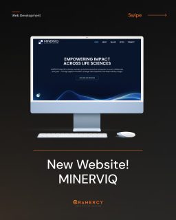 🤩 Thrilled to unveil the brand-new website for MINERVIQ - a boutique life sciences consultancy empowering biotech startups, pharma companies, and health tech pioneers to thrive. 🧬

It’s been a pleasure partnering with them at Gramercy to bring their digital presence to life.

Explore the site 👉 https://minerviq.com

#GramercyGlobal #WebsiteLaunch #DigitalMarketing #WebDev