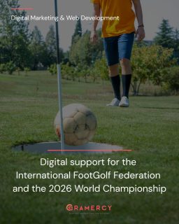 A major milestone for FootGolf and our team! ⚽️⛳️

We’re proud to support the International FootGolf Federation in strengthening its global digital presence, including its online coverage of the 2026 FIFG FootGolf World Championship in Acapulco.

Our team designed and developed two key platforms:

🌐 The official federation website: footgolf.sport
🏆 The dedicated World Championship website: footgolf.sport/acapulcoworldcup2026/

Beyond web development, we also contributed to the federation’s social media strategy and online ads, helping bring the energy of FootGolf to audiences around the world. 🌍

We’re grateful for the partnership and proud of the digital foundation we’ve built together. ✨

#footgolf #fifg #webdevelopment #sportsmarketing #grammercyglobal